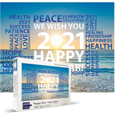 1,000-Piece "2021 Spring Is Like the Beginning of the New Year" Jigsaw Puzzle product